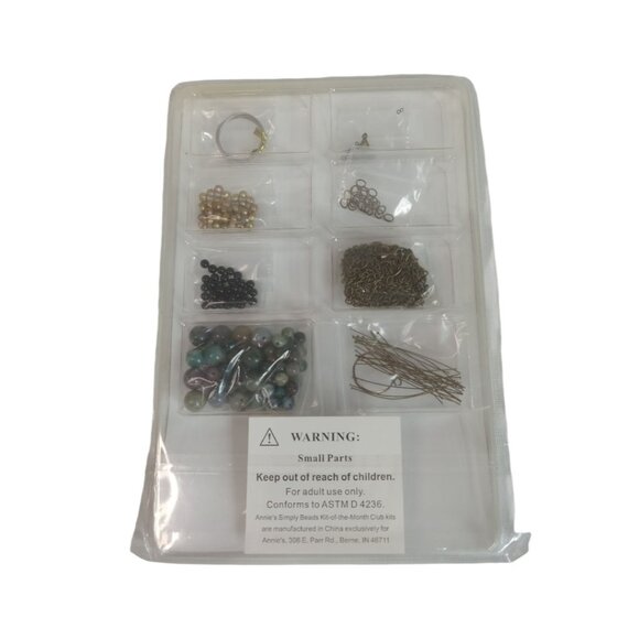 Annie's Simply Beads Kit of the Month Club Sophisticated Stones Jewelry DIY Set - Picture 2 of 7